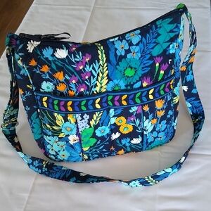 Vera Bradley Blue Floral Crossbody Bag